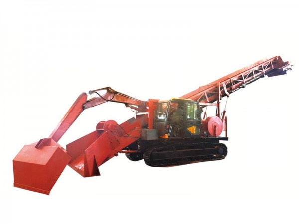 ZWY120/45T 履帶石料堆高裝料車